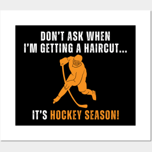 Funny Hockey Season Posters and Art